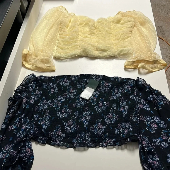 Juniors crop top bundle NWT Wild Fable Haute Monde JLo Tovia 4 juniors large top - Picture 17 of 17